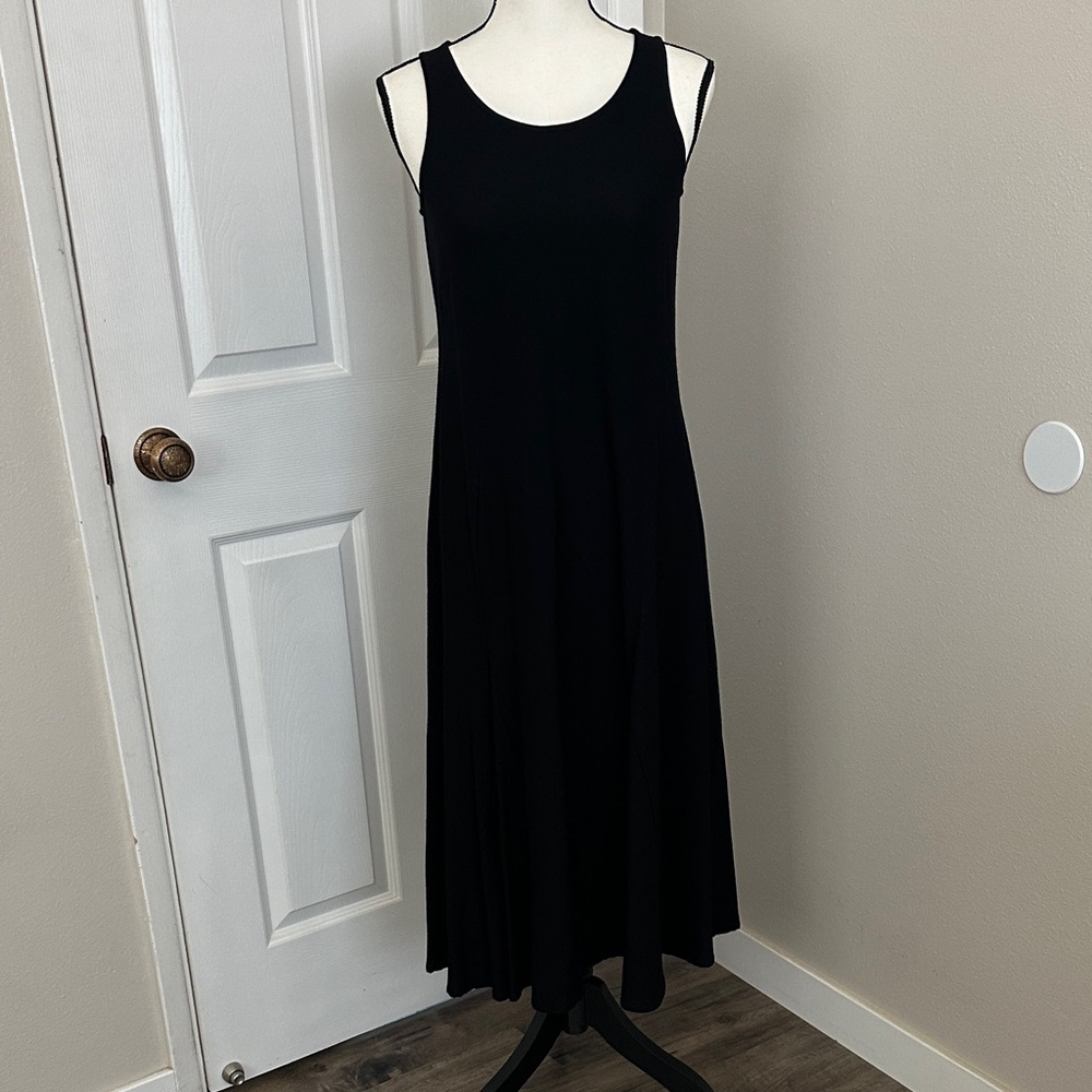 Eileen Fisher Black Maxi Dress